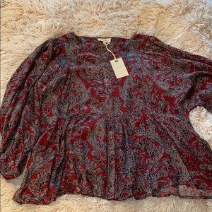 Lucky Brand Flowy blouse